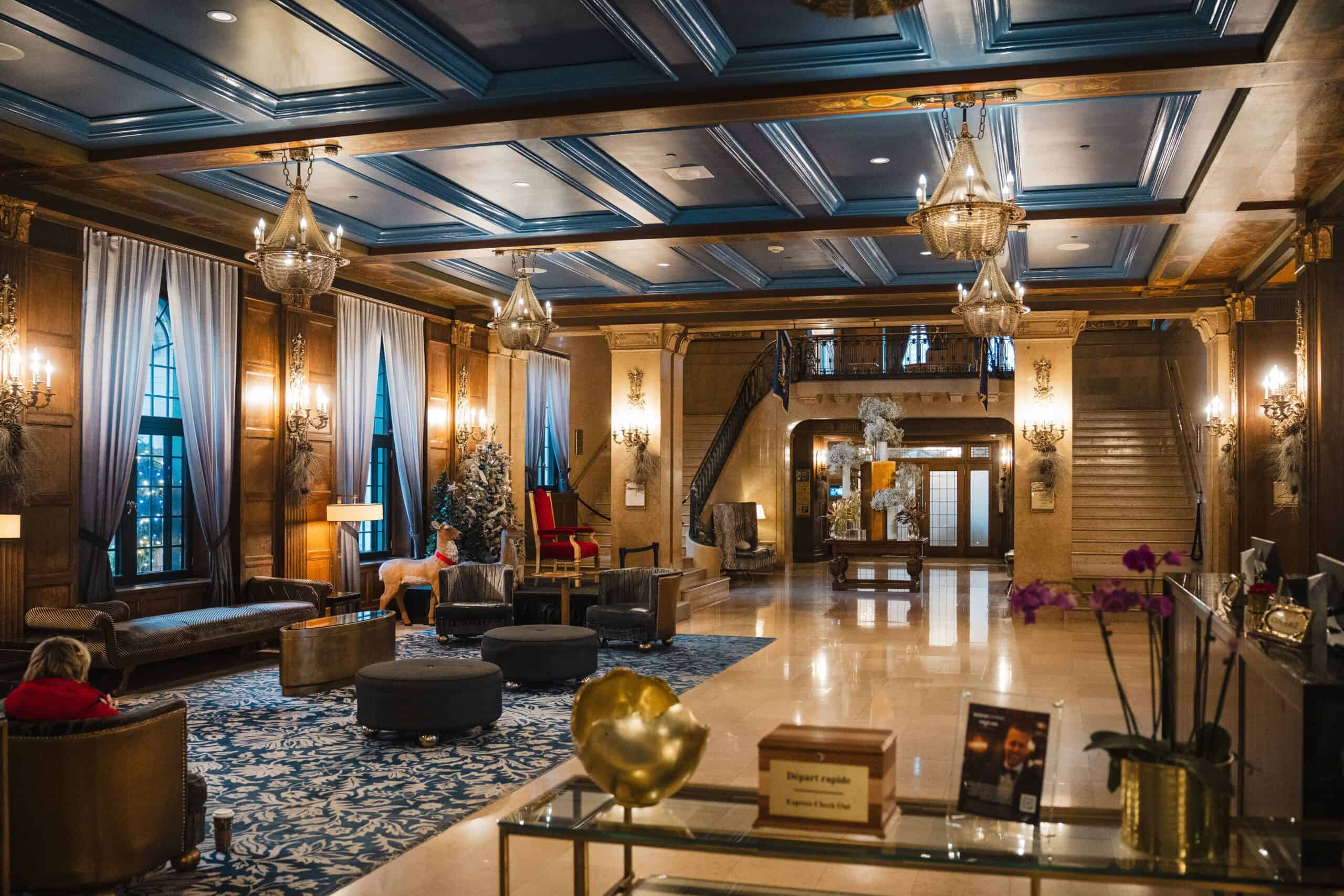 Lobby d'un Hôtel de luxe